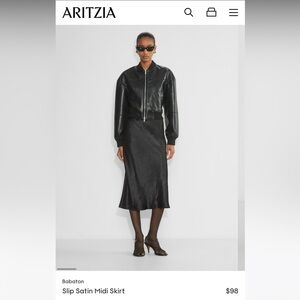 Aritzia midi skirt, brand is babaton and size is 0